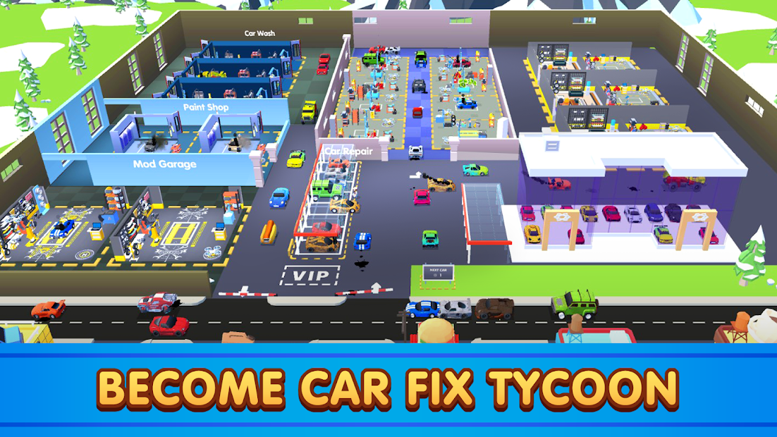Car Fix Tycoon (free shopping)