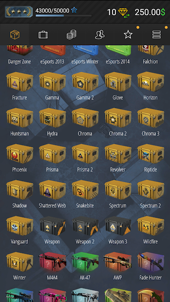 Case Simulator Ultimate - CS go skins box crate 2 (free shop
