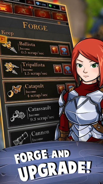 Castle Fusion Idle Clicker (Mod Money)