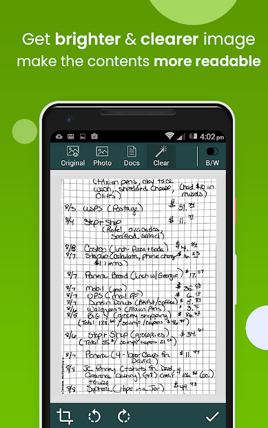 Clear Scan: Free Document Scanner App,PDF Scanning (Premium)
