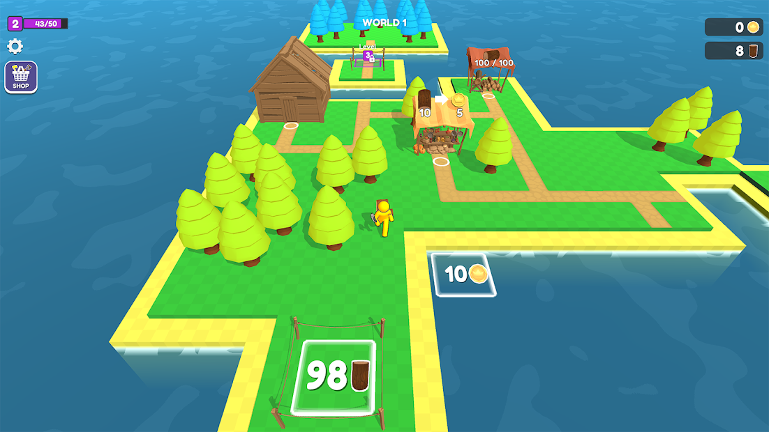 Craft Island (free shopping)