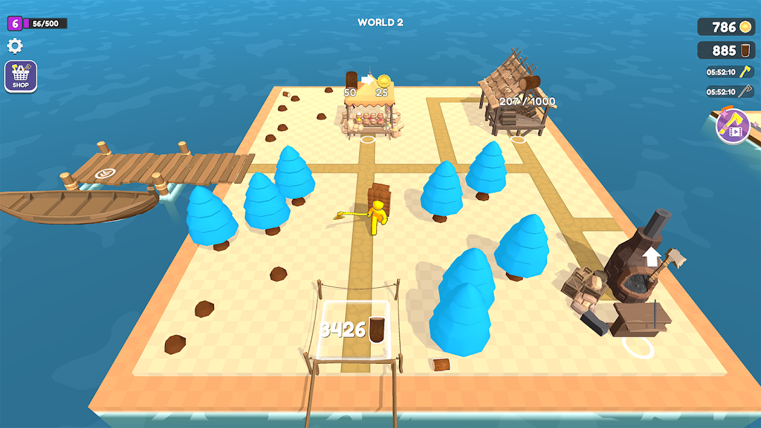 Craft Island (free shopping)
