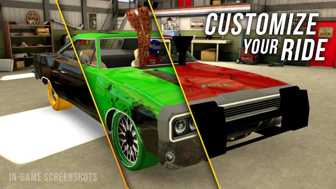 Demolition Derby Multiplayer (free shopping)