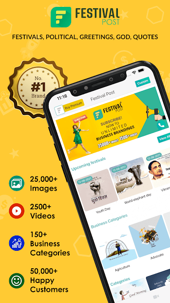 Festival Poster Maker: Business Banner 2021, Video (Mod)