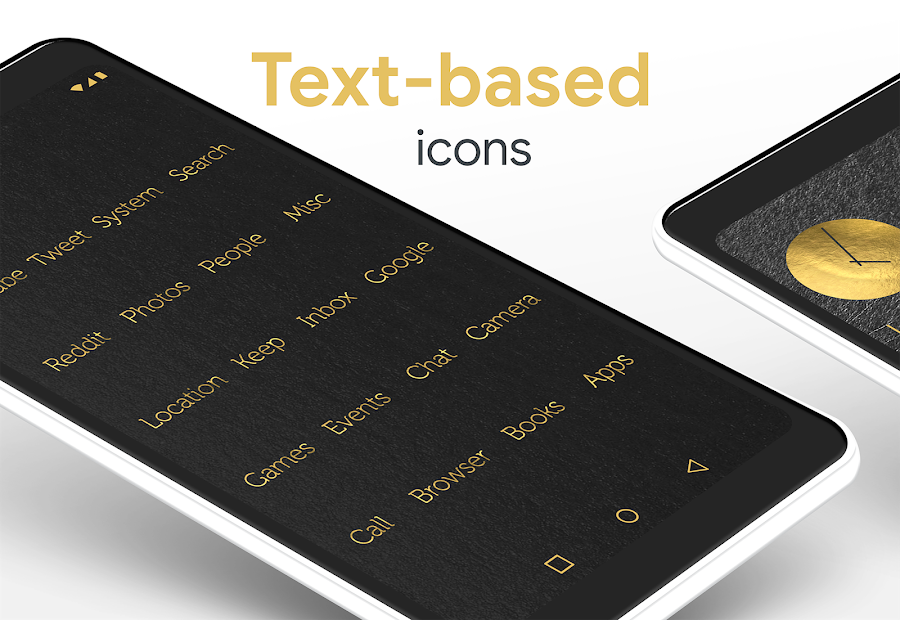 Gold Leaf Pro - Icon Pack