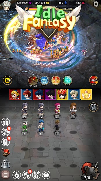 Idle Fantasy : Merge clicker RPG (Mod Money)