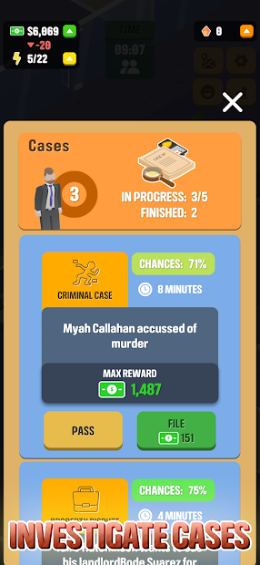 Idle Law Firm: Justice Empire (free shopping)