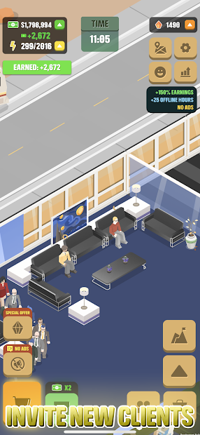 Idle Law Firm: Justice Empire (free shopping)