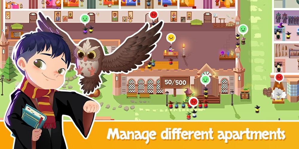 Idle Wizard School - Wizards Assemble (Mod Money)