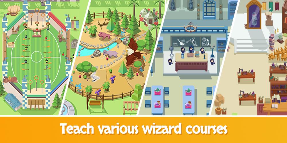 Idle Wizard School - Wizards Assemble (Mod Money)