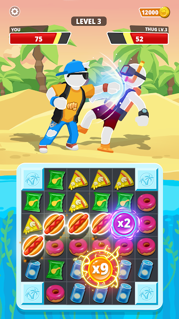 Match Hit - Puzzle Fighter (Mod Money)