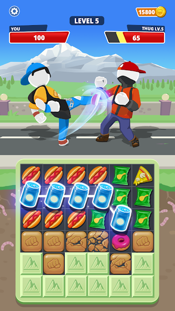Match Hit - Puzzle Fighter (Mod Money)