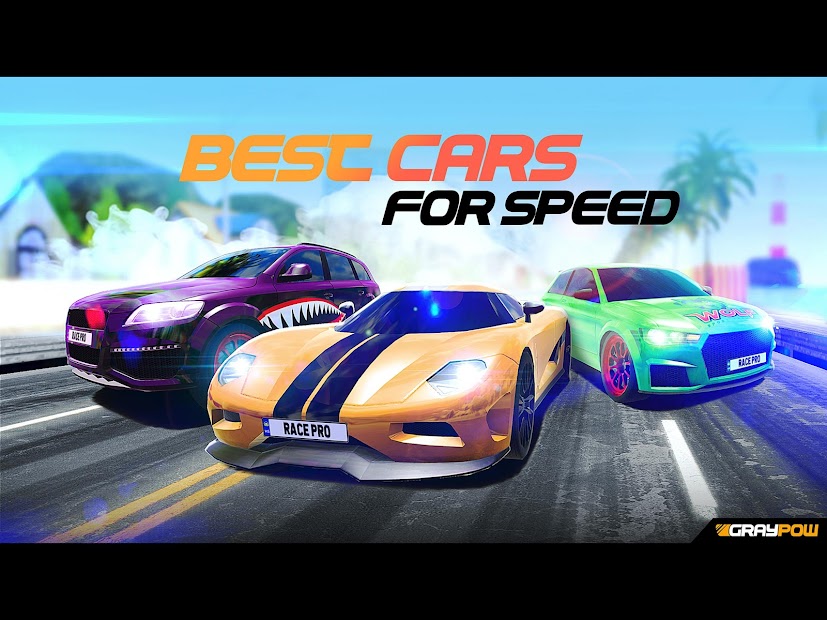 Race Pro: Speed Car Racer in Traffic  (free shopping)