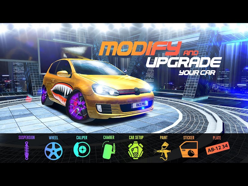 Race Pro: Speed Car Racer in Traffic  (free shopping)