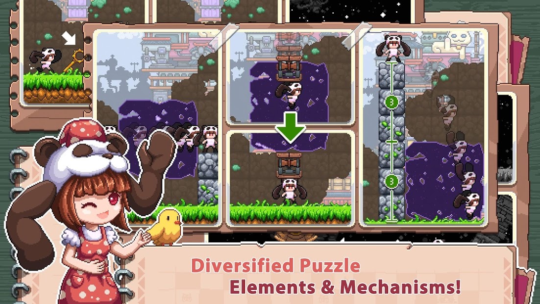 Rehtona - Super Jump Pixel Puzzle Game (free shopping)