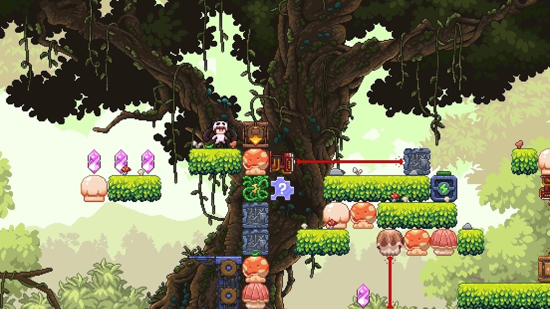 Rehtona - Super Jump Pixel Puzzle Game (free shopping)