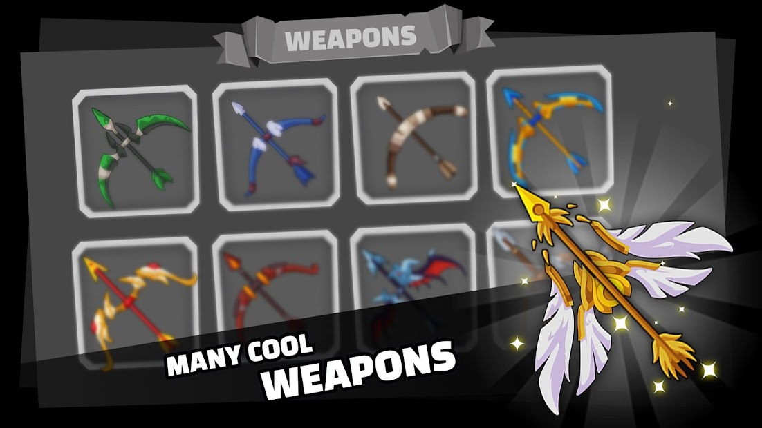Stickman Master Archer (free shopping)