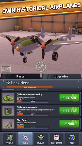 Idle Planes: Air Force Squad