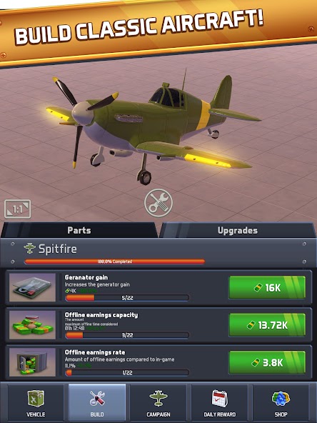 Idle Planes: Air Force Squad