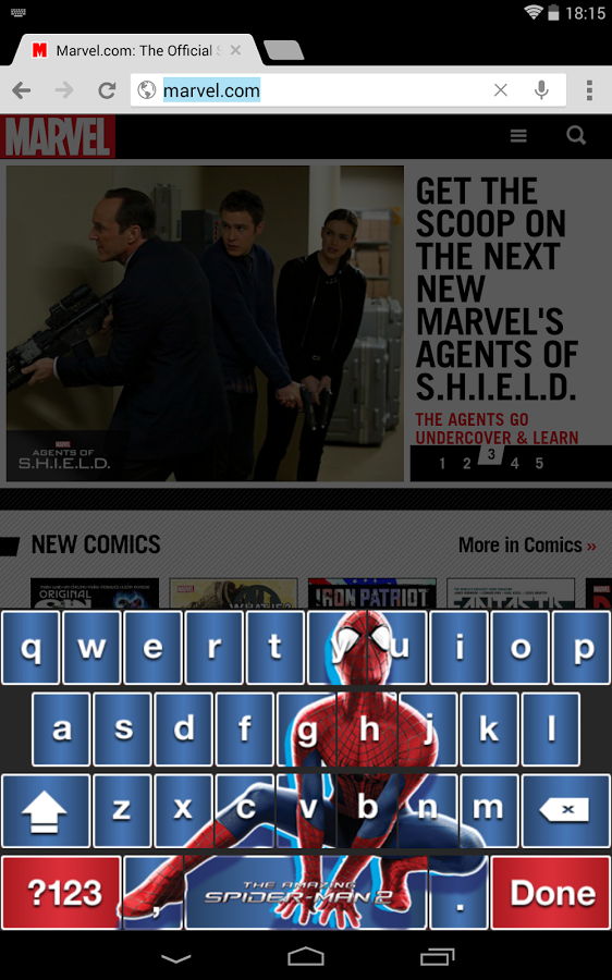 Download Amazing Spider-Man 2 Keyboard For Android