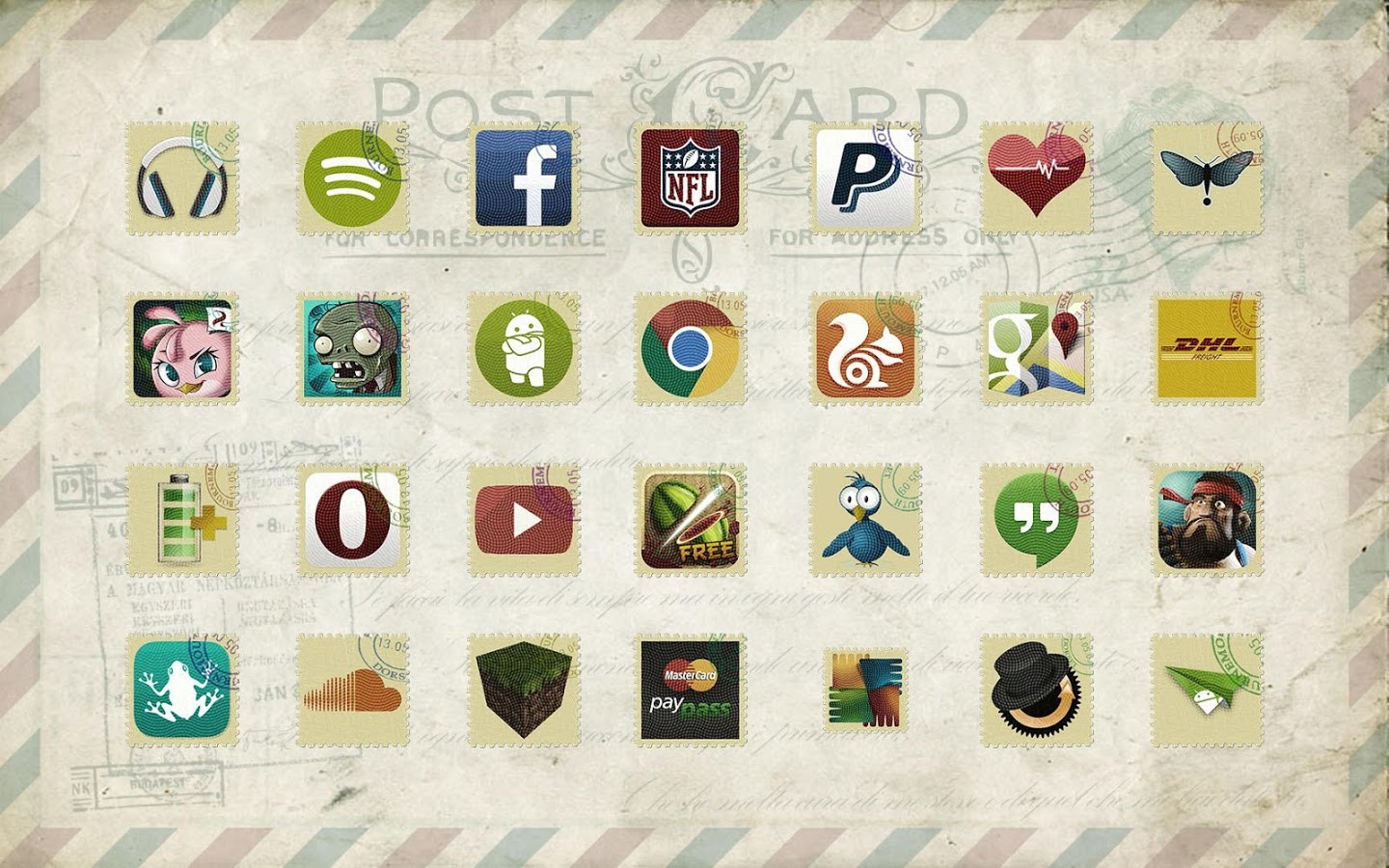 Stamps Icon Pack