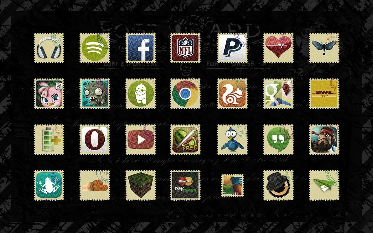 Stamps Icon Pack