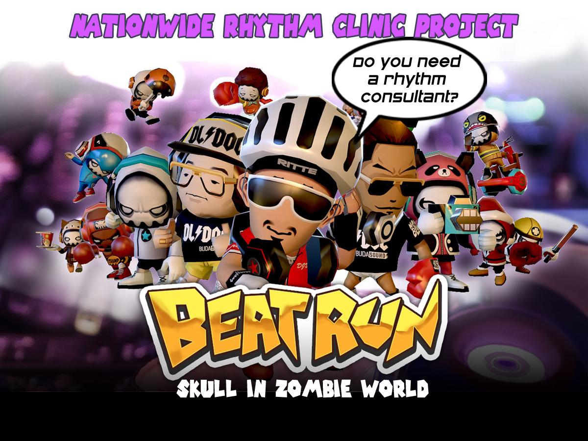 BeatRun: Skull in Zombie World
