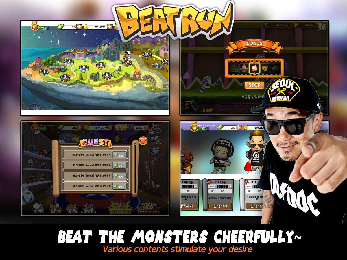 BeatRun: Skull in Zombie World