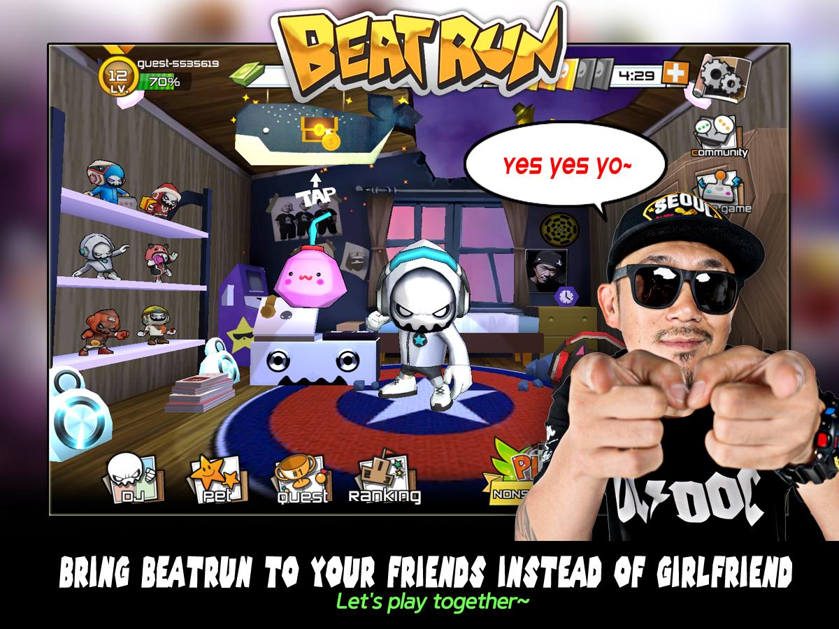 BeatRun: Skull in Zombie World