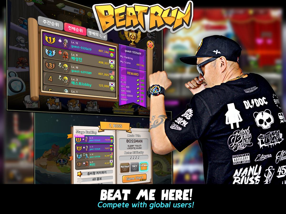 BeatRun: Skull in Zombie World