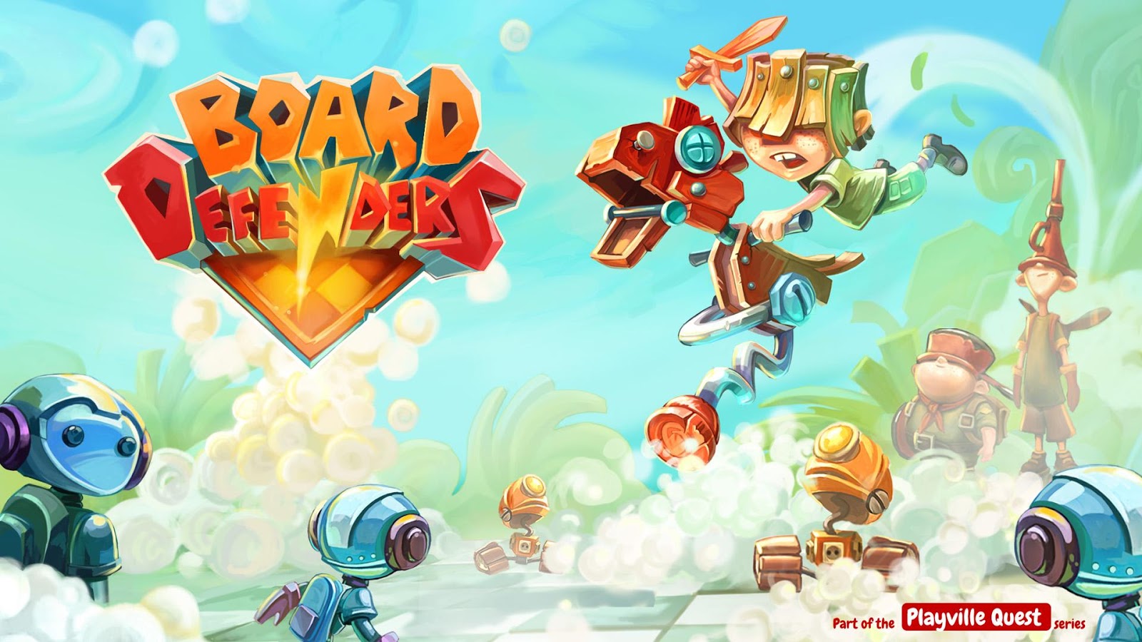 Board Defenders (Unlimited Lives/Solutions)