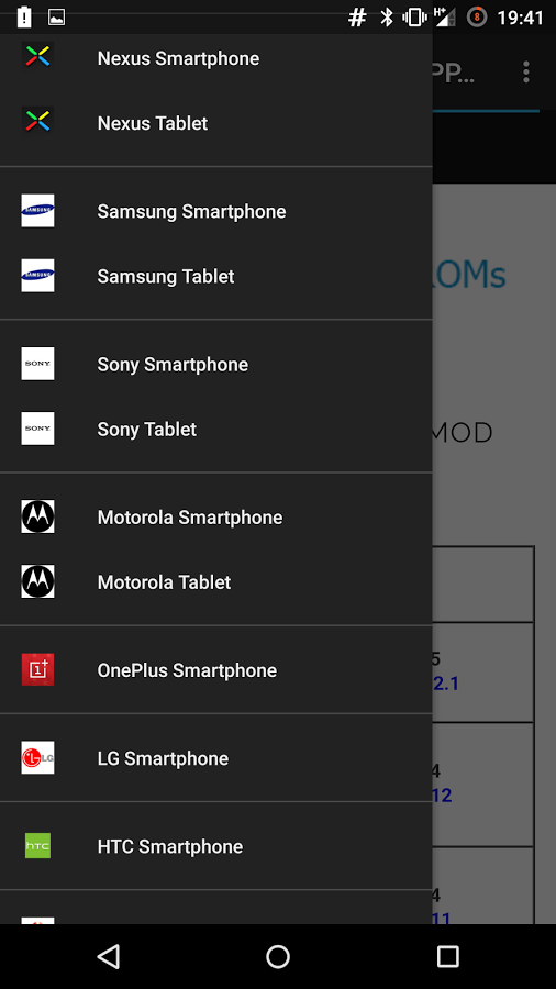 CyanogenMod ROMs