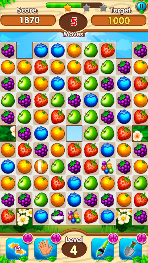 Fruits Forest: Match 3 Mania