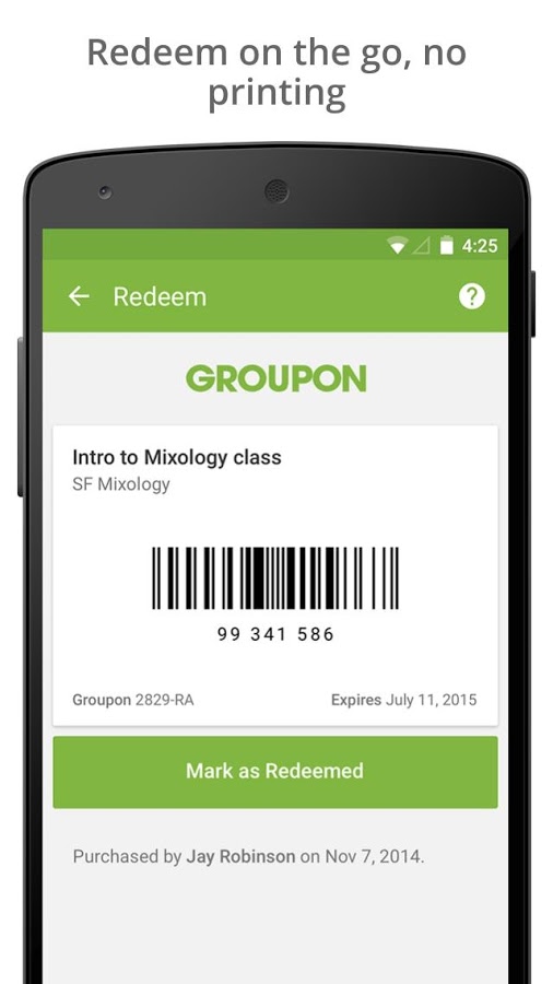 Groupon - Daily Deals, Coupons