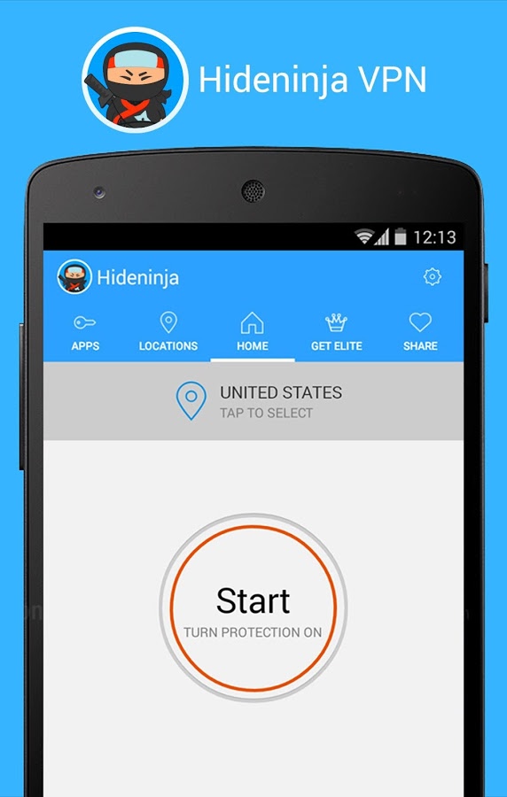 Hideninja: VPN for Android