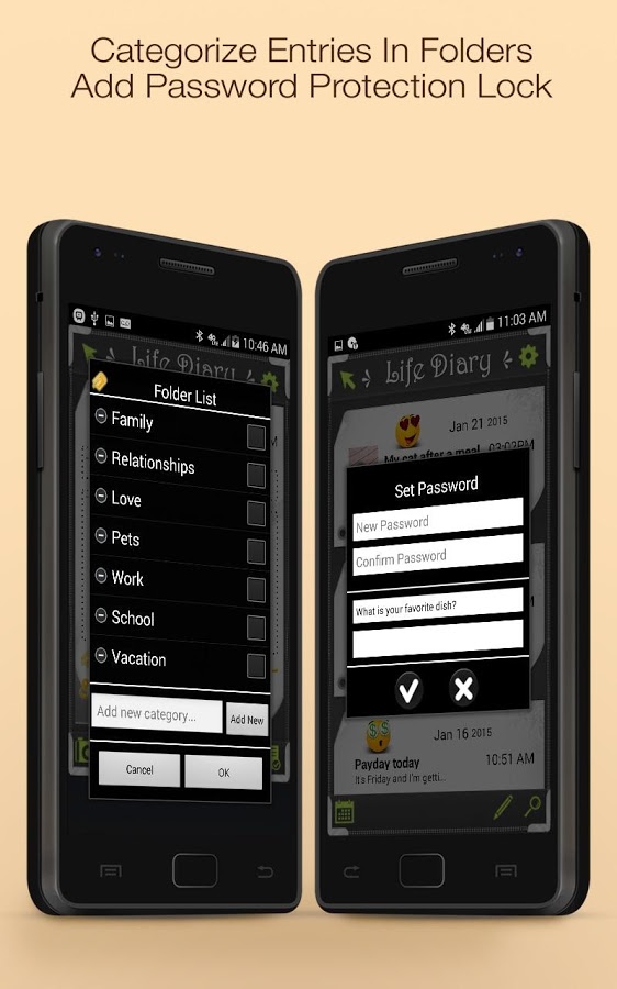 Secret Diary Notes Journal PRO