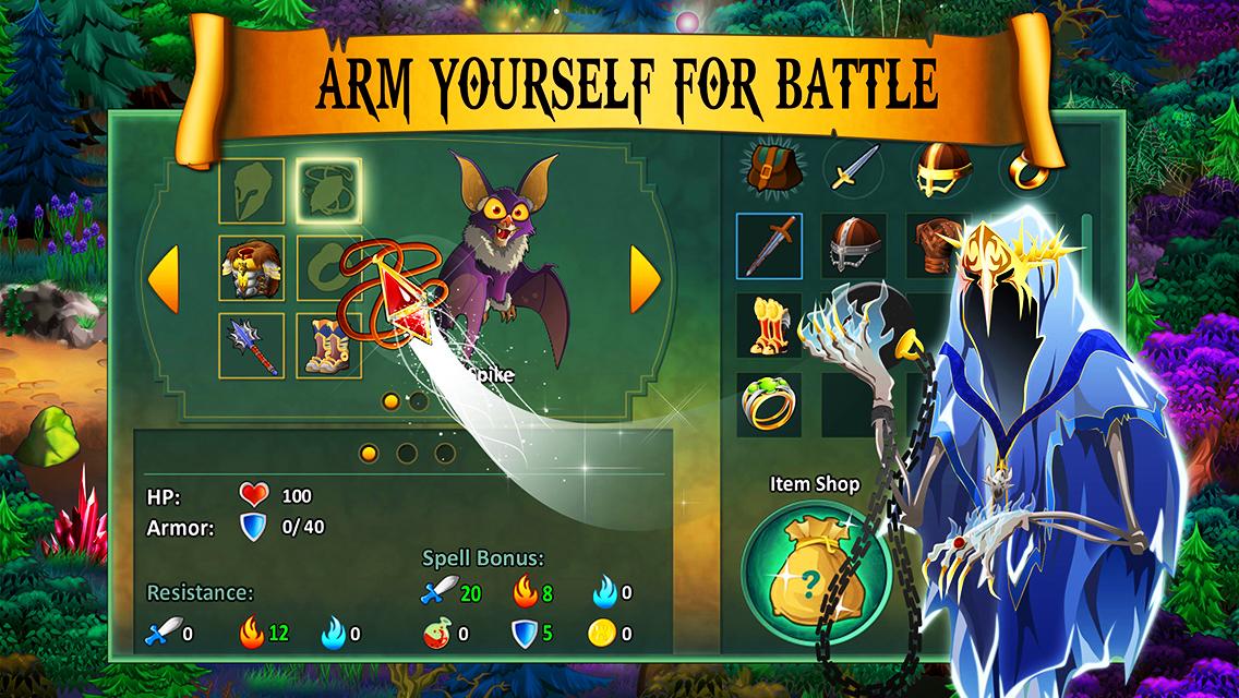 Spellcreepers - A Puzzle Quest