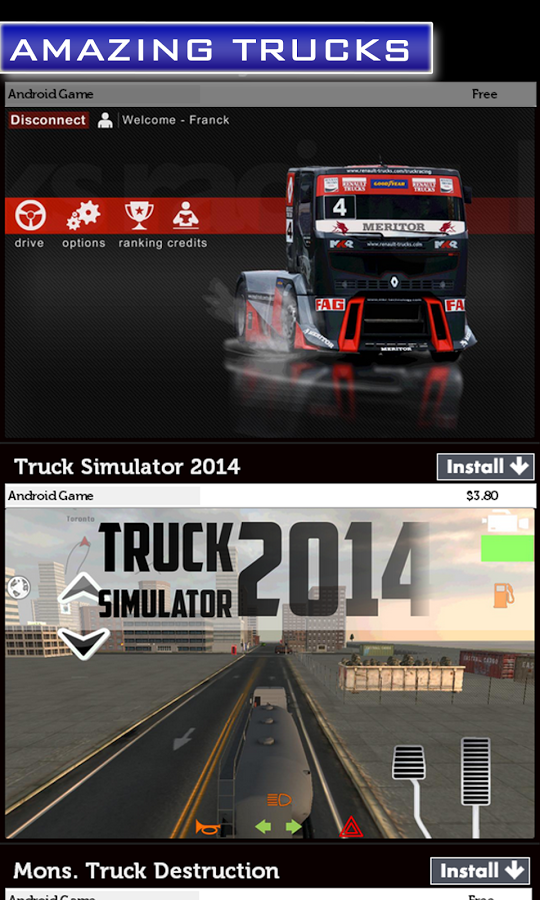 Truck Racing Games