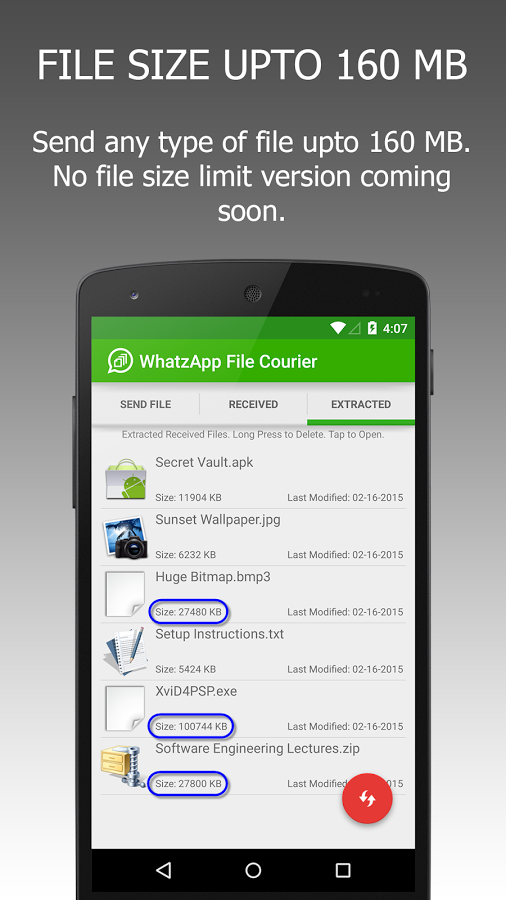WFS: WA File Sender (Ad Free)