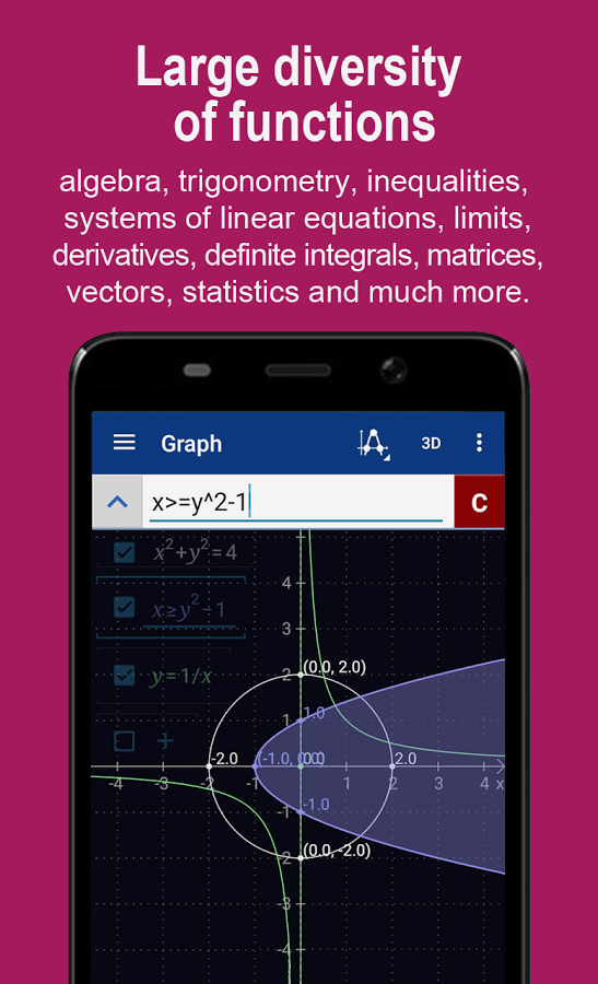 Math + Graphing Calculator PRO