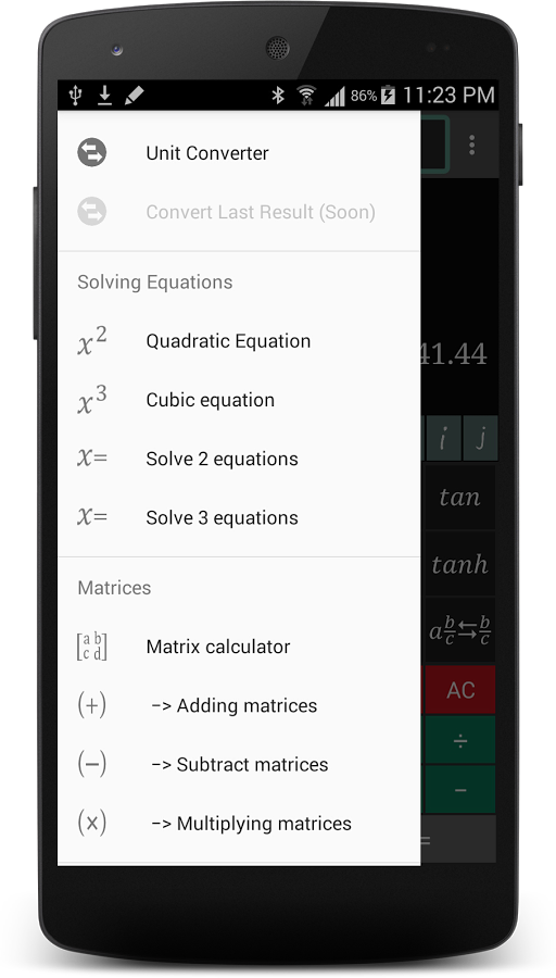 Prof Calculator