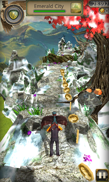 Snow Temple Run