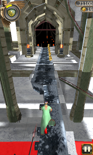 Snow Temple Run