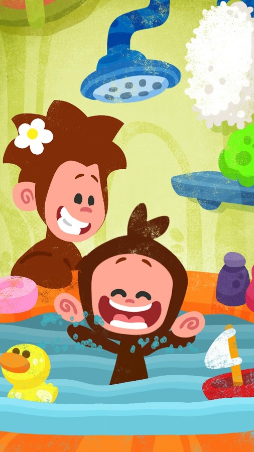 Tee and Mo Bath Time