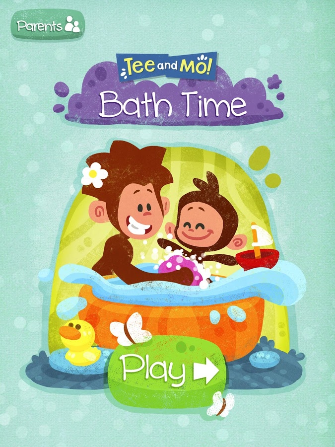 Tee and Mo Bath Time