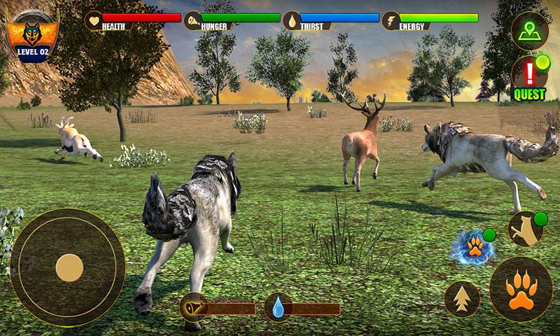 Wolf Life Simulation 2017 (Mod)