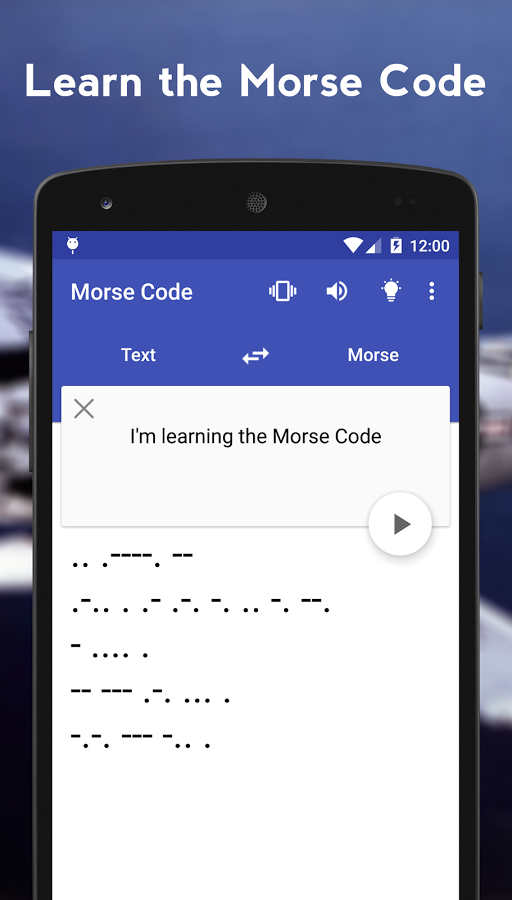 Morse Code+