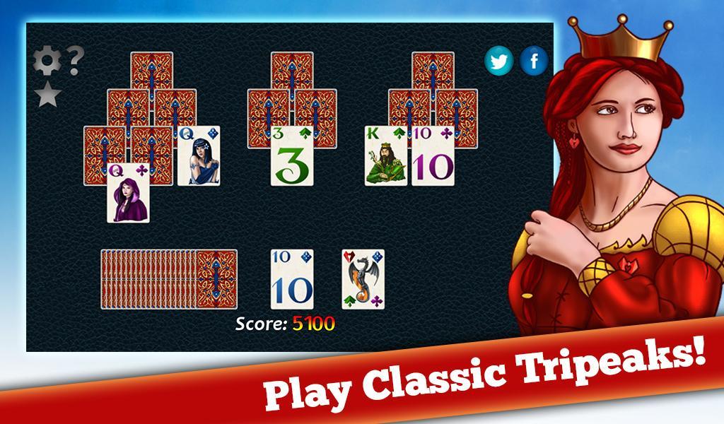 Fantasy Solitaire TriPeaks Premium