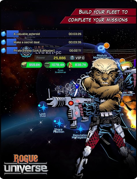 Rogue Universe: Free Sci-fi Space Strategy