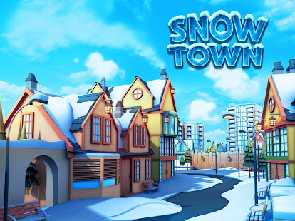 Snow Town - Ice Village World: Winter City (Mod Money)